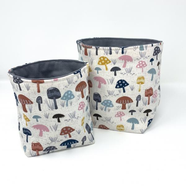 Reversible Fabric Storage Bin picture