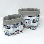 Reversible Fabric Storage Bin