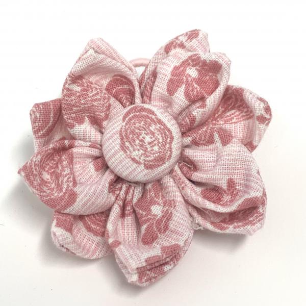 Fabric Flower Ponytail picture