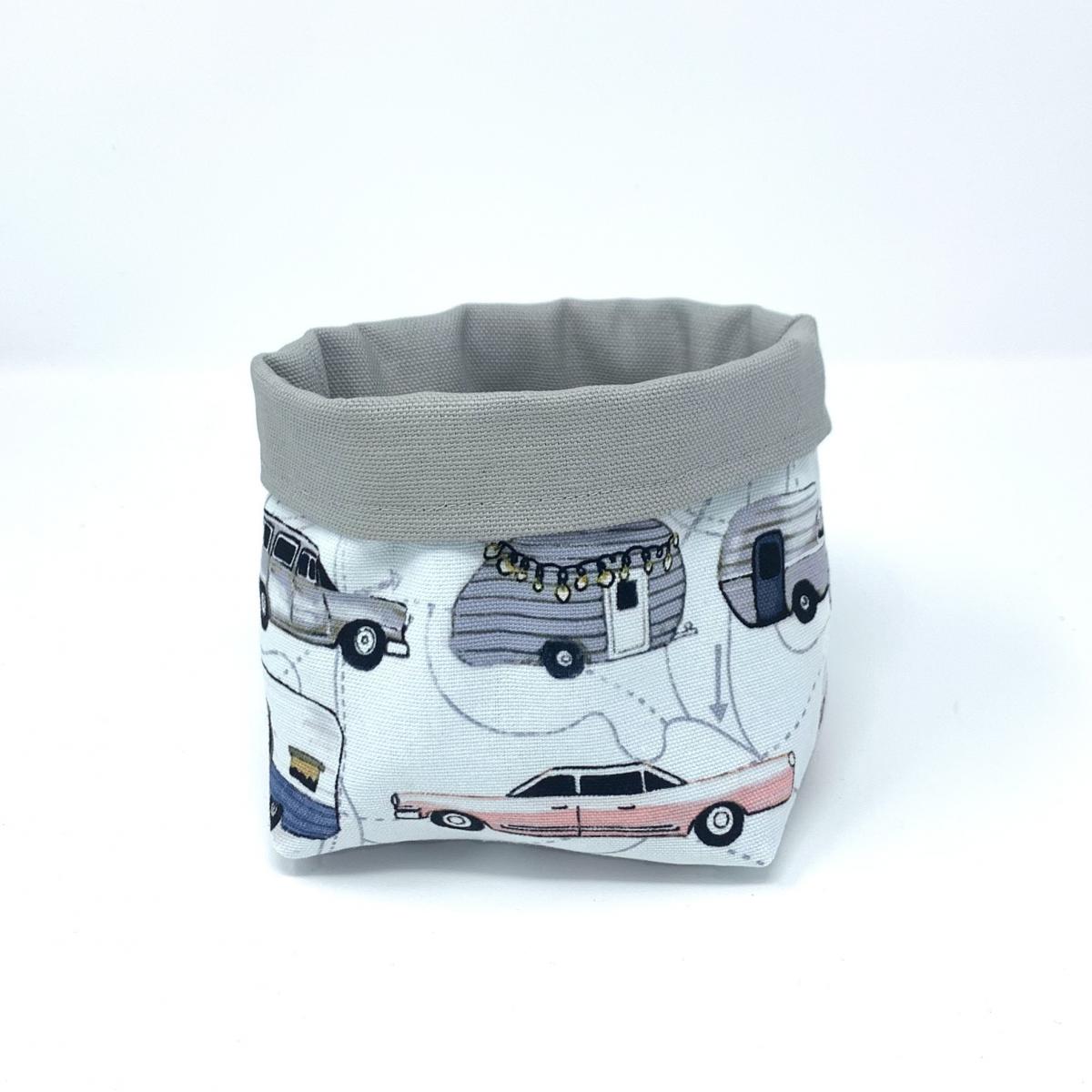 Reversible Fabric Storage Bin picture