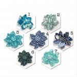 Fabric Flower Ponytail