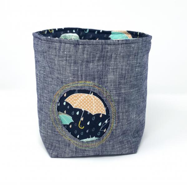 Peek-a-Boo Fabric Storage Bin picture