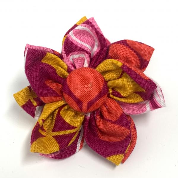 Fabric Flower Ponytail picture