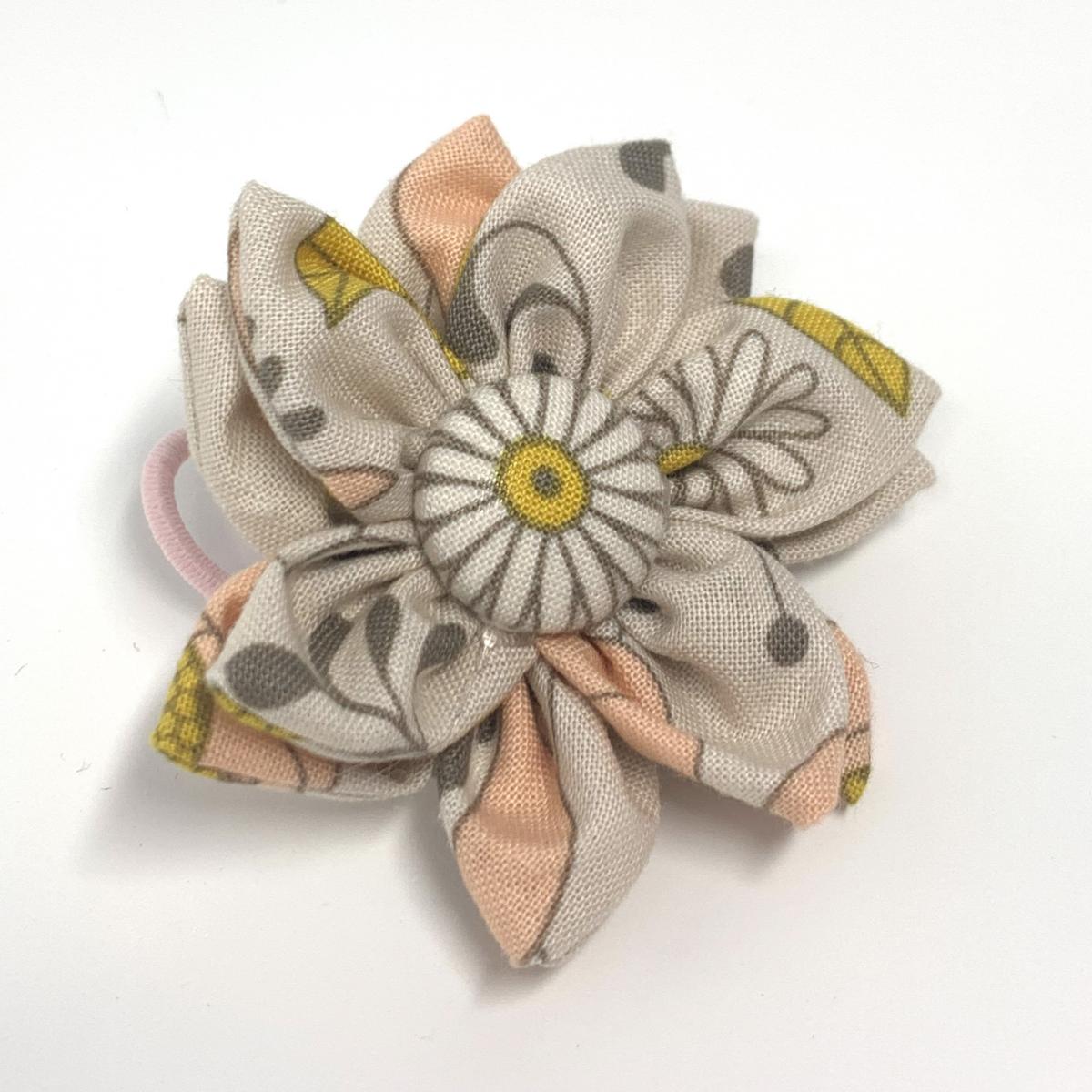 Fabric Flower Ponytail picture
