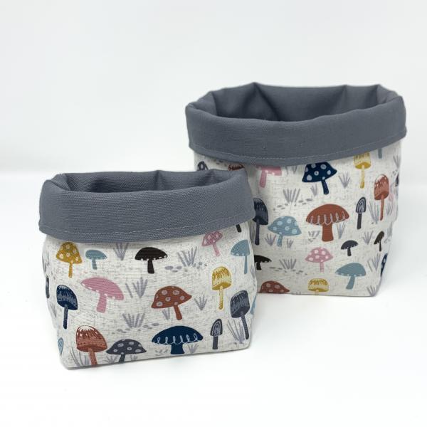 Reversible Fabric Storage Bin picture