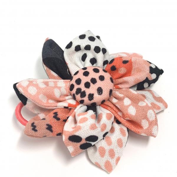 Fabric Flower Ponytail picture
