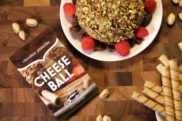 Chocolate Pistachio Cheeseball Mix