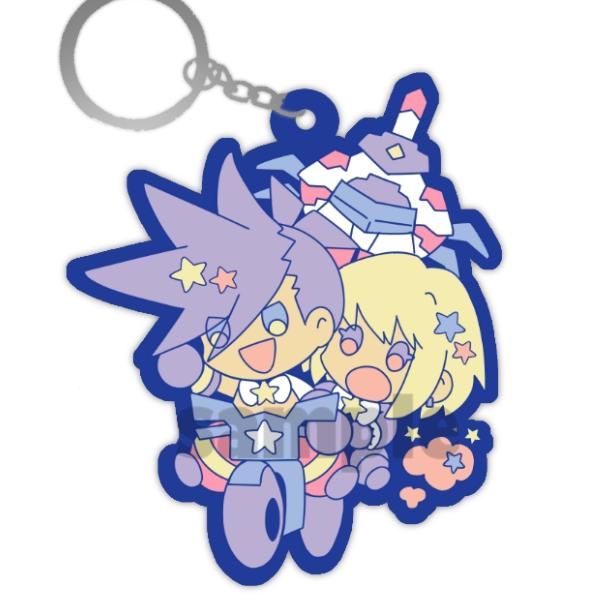 Galo & Lio 4" Starry Rubber Keychain