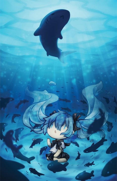 Underwater Miku picture