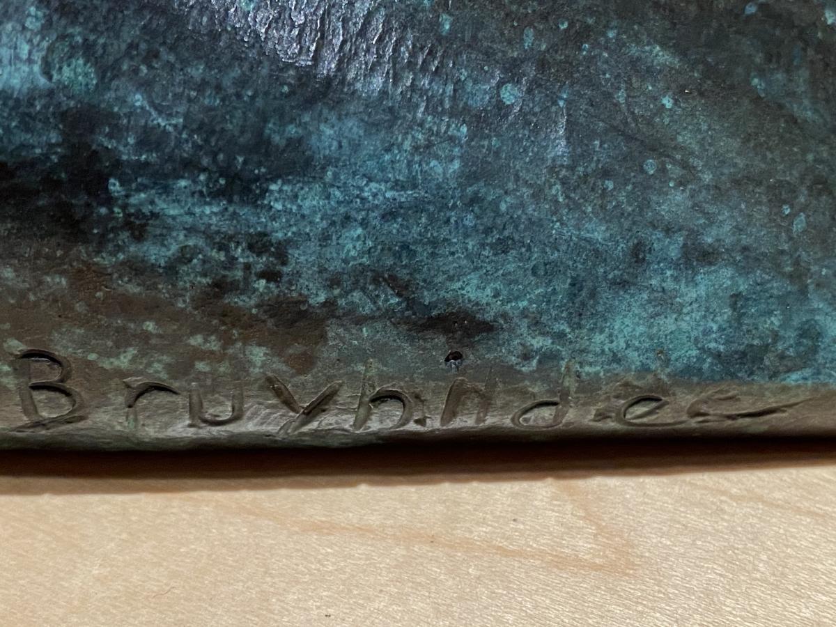 Abstract, bronze picture