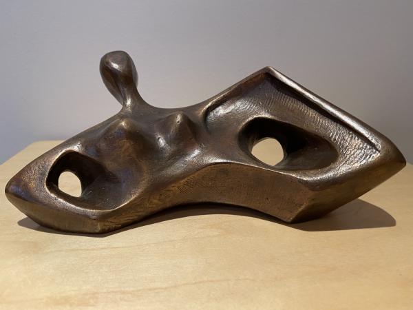 Mindfulness, bronze picture