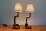 Industrial Side Lamps (Pair)