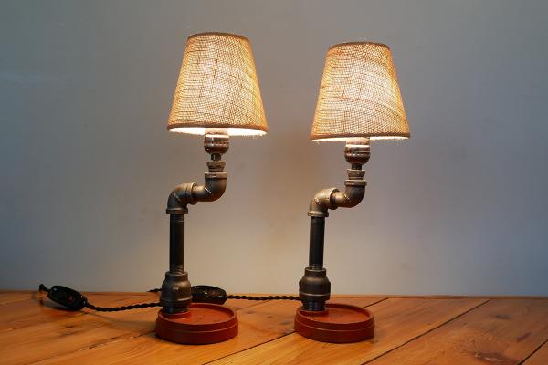 Industrial Side Lamps (Pair) picture