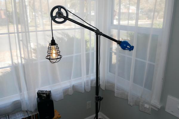 Pulley Floor Lamp