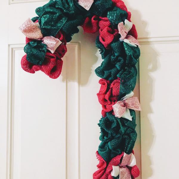 Candy Cane Wreath picture