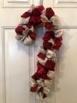 Candy Cane Wreath