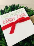 Holiday | Luxe Notepad | Sweet But Twisted Candy Cane