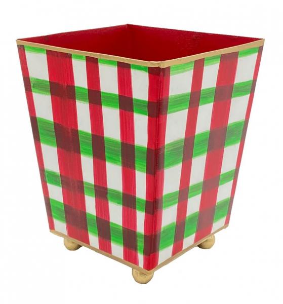 Holiday Plaid Cachepot picture