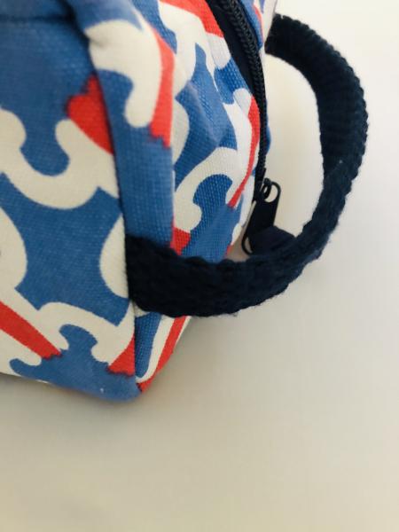 Monogram Blue Cosmetic Tote picture