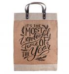 Merry Christmas Farmers Market Tote