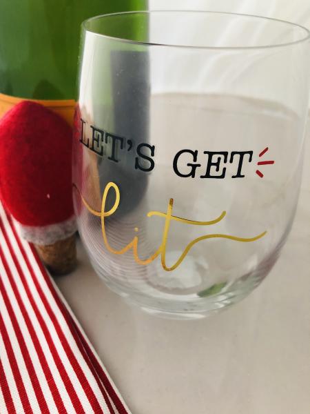 Holiday | Wine Glassware | Let's Get Lit picture