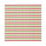 Holiday | Red Green Ric Rac Luncheon Napkins (20 ct)