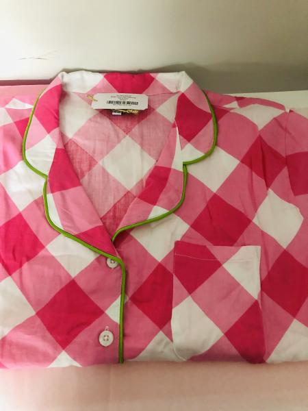 Buffalo Pink & Green Pajama Set picture