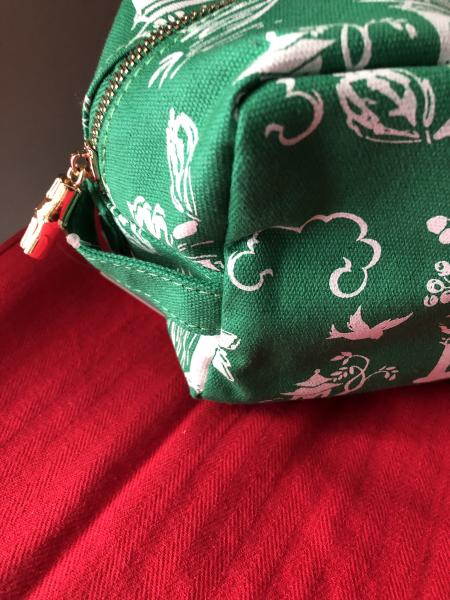 Monogram Green Pagoda Cosmetic Bag picture