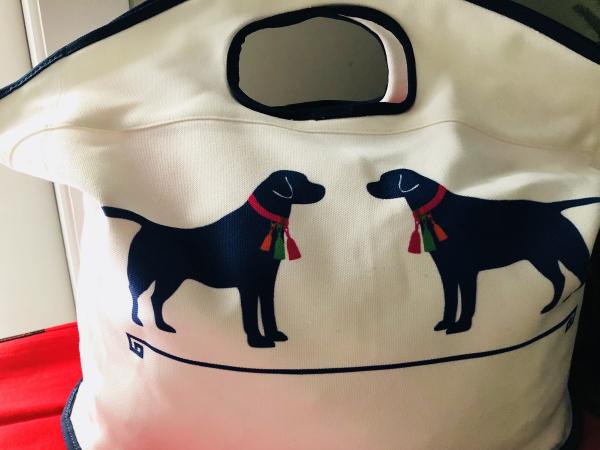 Monogram Tassel Dog Grab Bag
