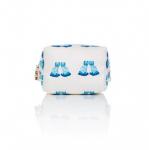 Monogram Blue Staffordshire Cosmetic Travel Bag