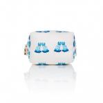 Monogram Blue Staffordshire Cosmetic Travel Bag