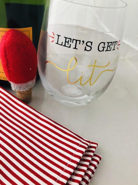 Holiday | Wine Glassware | Let's Get Lit picture