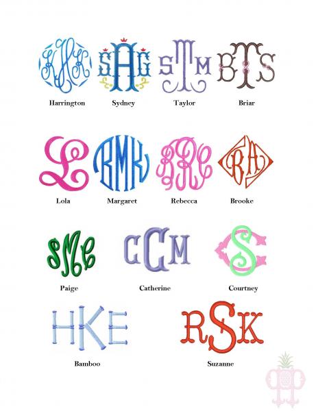 Monogram Tis the Season Tea Towel picture