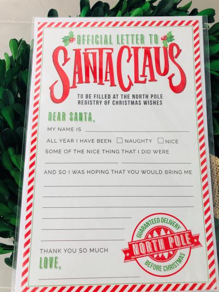Holiday | Letter to Santa picture