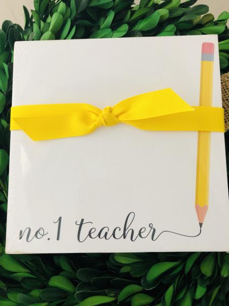 Everyday | Luxe Notepad | No. 1 Teacher picture