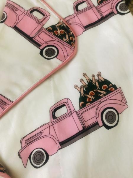 Pink Truck with Champagne Bottles Nightshirt picture