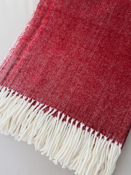 Herringbone Throw with Fringe (50 x 70 inches)| Monogram Throw Blanket | Herringbone Blanket picture