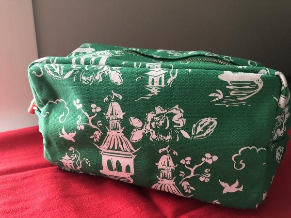 Monogram Green Pagoda Cosmetic Bag picture