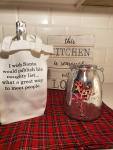 Naughty List Wine Tote