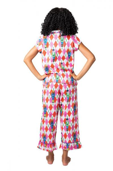 Preppy Nutcracker Ruffle PJ Set picture