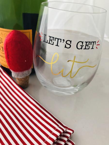 Holiday | Wine Glassware | Let's Get Lit picture