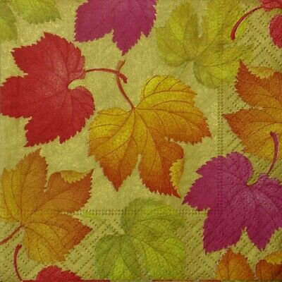 Autumn | Falling Leaves Luncheon Napkins (20 ct) picture