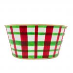 Holiday Plaid Tub