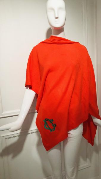 Monogram Coral Poncho picture