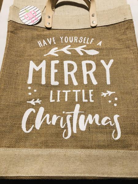 Merry Christmas Farmers Market Tote picture
