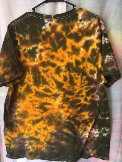 Tie Dye - Tie Dyed T Shirt -Tie Dye Comfort Colors- 100% Cotton Mens Haines Comfort Soft XL (46-48) Shirt. #143 picture