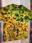 Tie Dye - Tie Dyed T Shirt - Mens XL (46-48) Fruit of the Loom 100% Cotton Short Sleeve Shirt - Comfort Colors Tshirt. #347