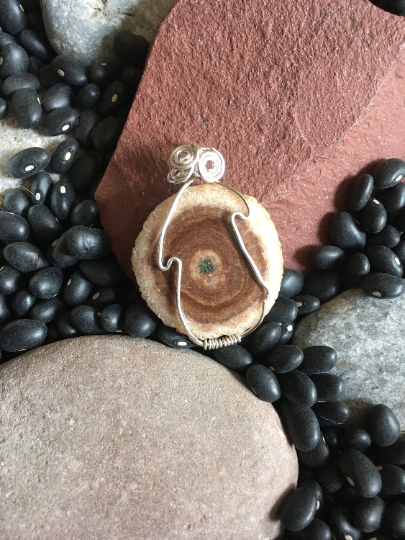 Solar Quartz Wrapped in Sterling Pendant - Jewelry with Meaning - Energy Enhancer picture