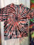 Tie Dye - Tie Dyed T Shirt - Mens XL (46-48) Fruit of the Loom 100% Cotton Short Sleeve Shirt - Comfort Colors Tshirt  #350