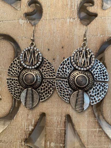 Earthen Silver Earrings picture